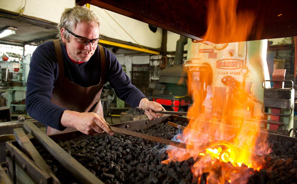 See Nigel and his team at work in the forge